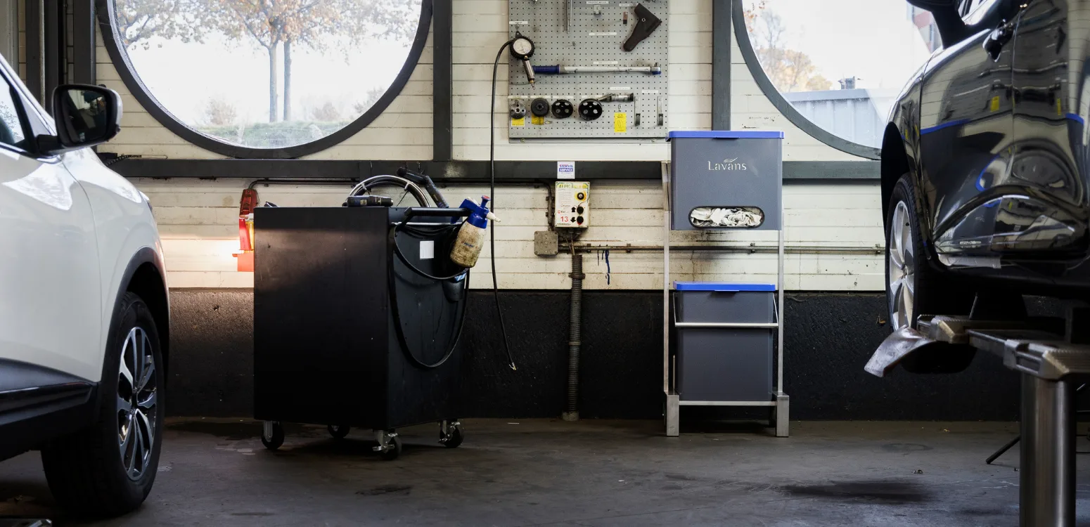 Garage schoon 1550x750