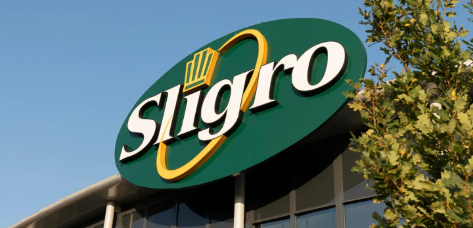Sligro Hero image logo