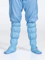 Vooraanzicht van de cleanroom oversokken