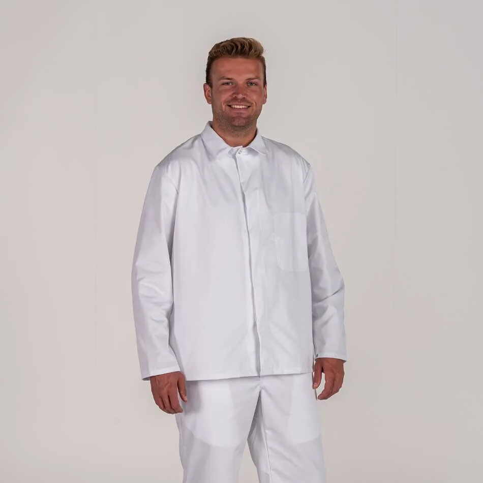 Man draagt foodkleding met colbert