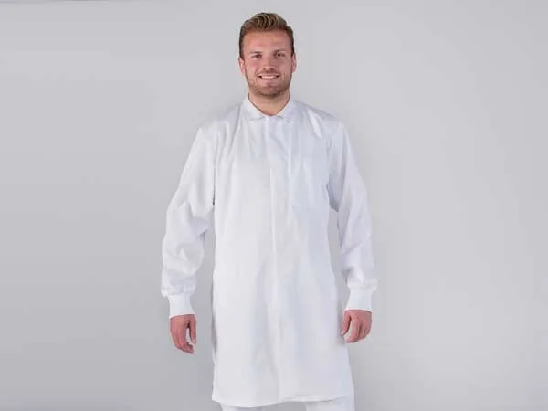 Man draagt lange foodjas