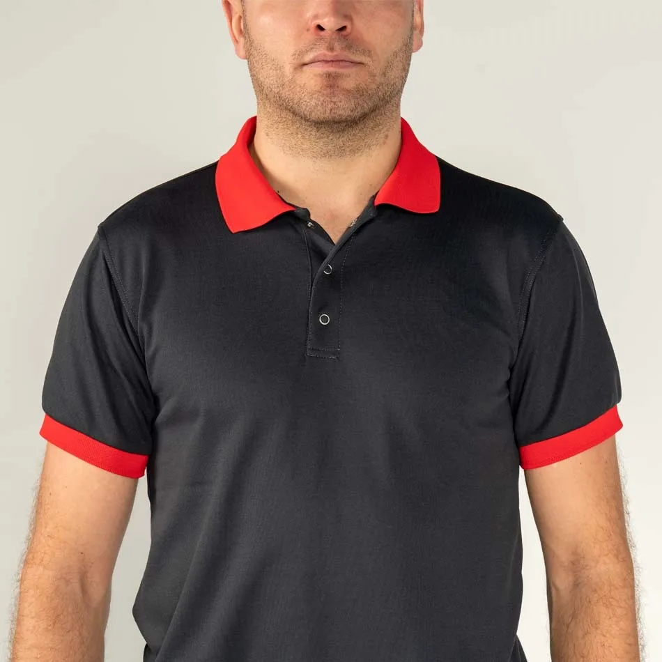 Basic werkpolo met kleur