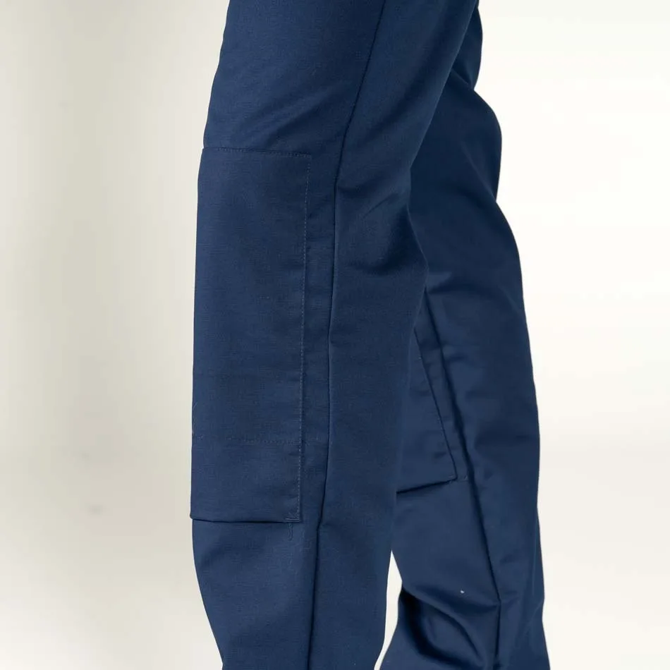 Zijaanzicht van de automotive broek