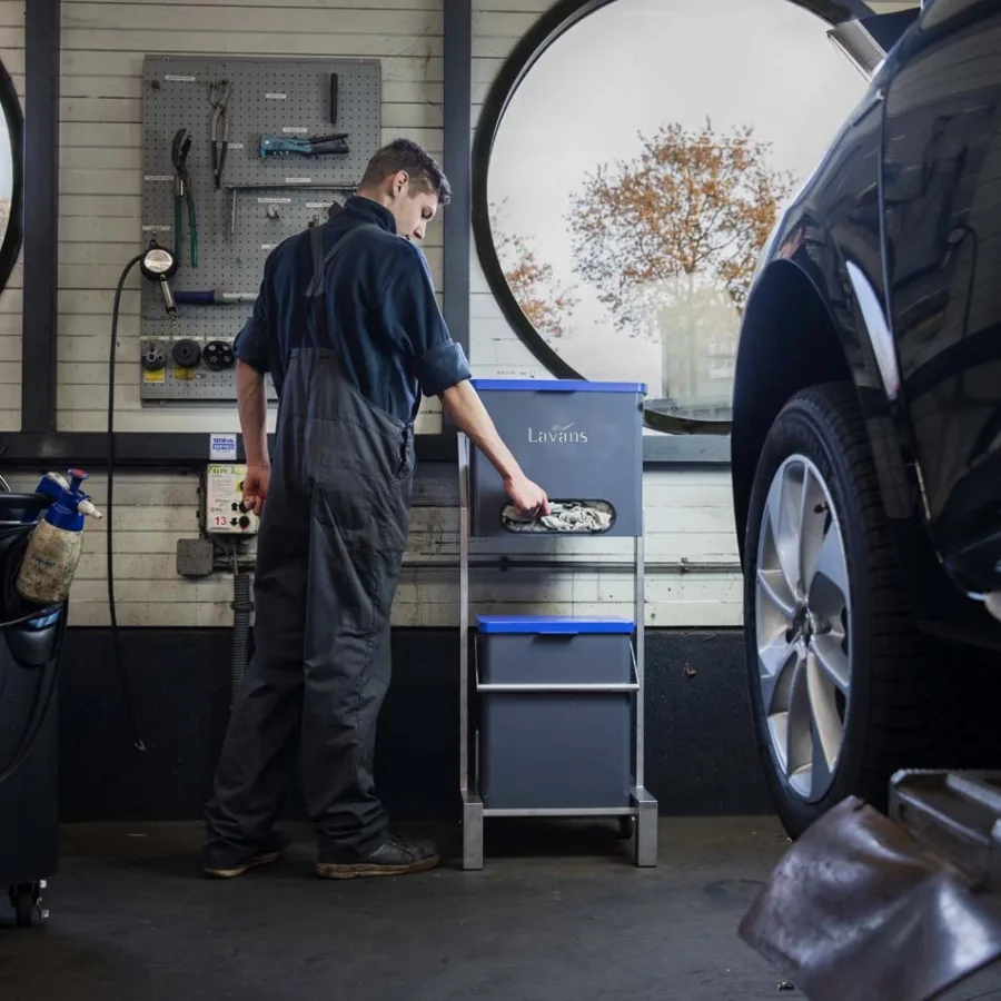 professioneel onderhouden garagekleding