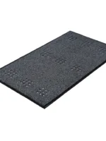 Productfoto van een scrapermat met gaten