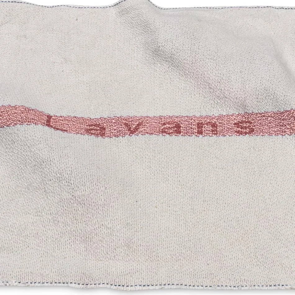 Detailfoto van grafische poetsdoek Lavans