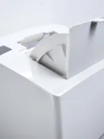 Detailfoto deksel damesverbandcontainer non-touch