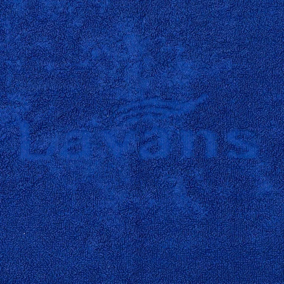 Detailfoto van haren badhanddoek