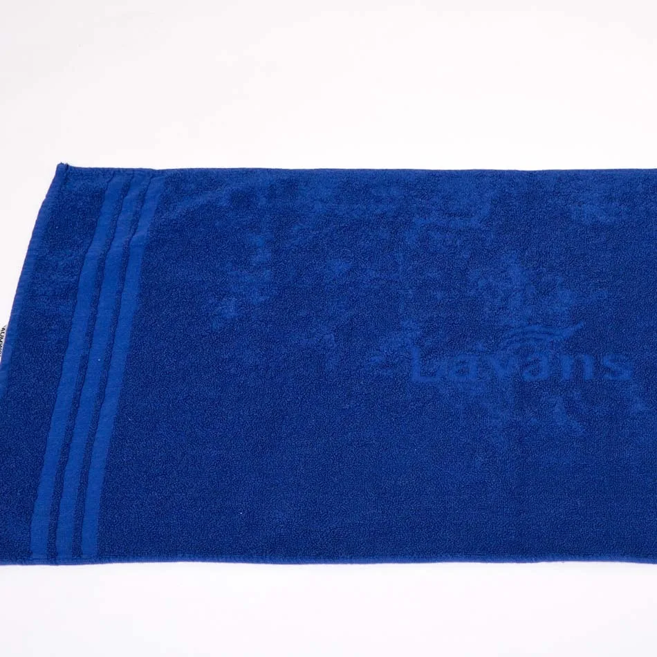 Productfoto van de blauwe Lavans badhanddoek