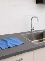 Sfeerfoto van een microvezeldoek van Lavans