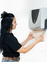 Design vouwhanddoek automaat