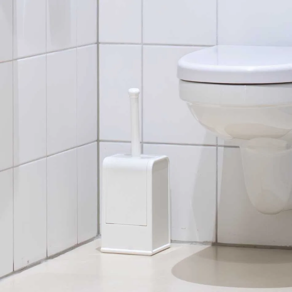 Toiletborstel in sanitaire ruimte