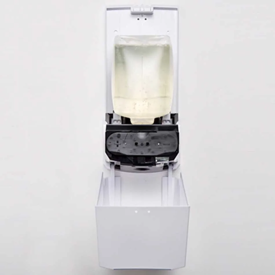 Binnenwerk van zeepdispenser met sensor