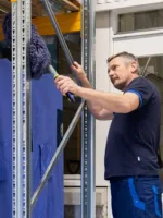 Stellingen stofvrij met handige handwisser