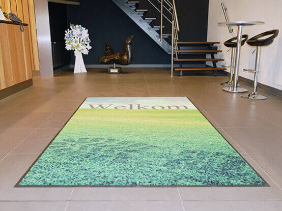 unieke logomatten in uw huisstijl