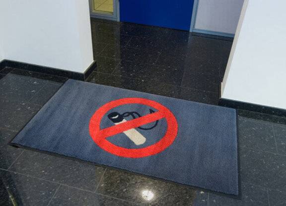 matten met uw eigen logo erop, logomatten