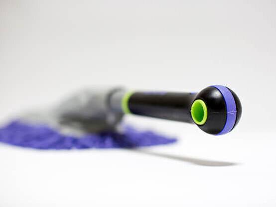 De ergonomsiche handgreep van de Handwisser van Lavans