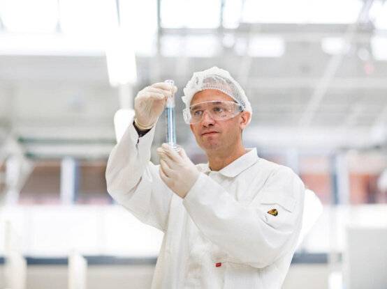 Veiligheidskleding-Laborant